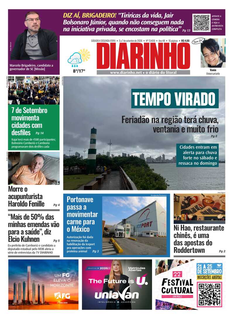 Capa do Jornal