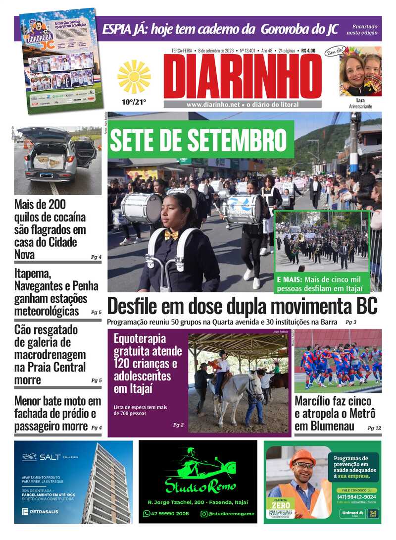 Capa do Jornal