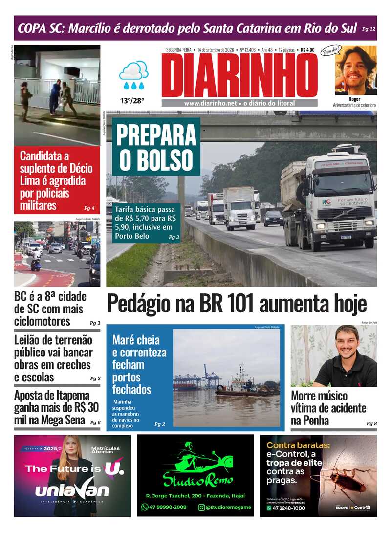 Capa do Jornal