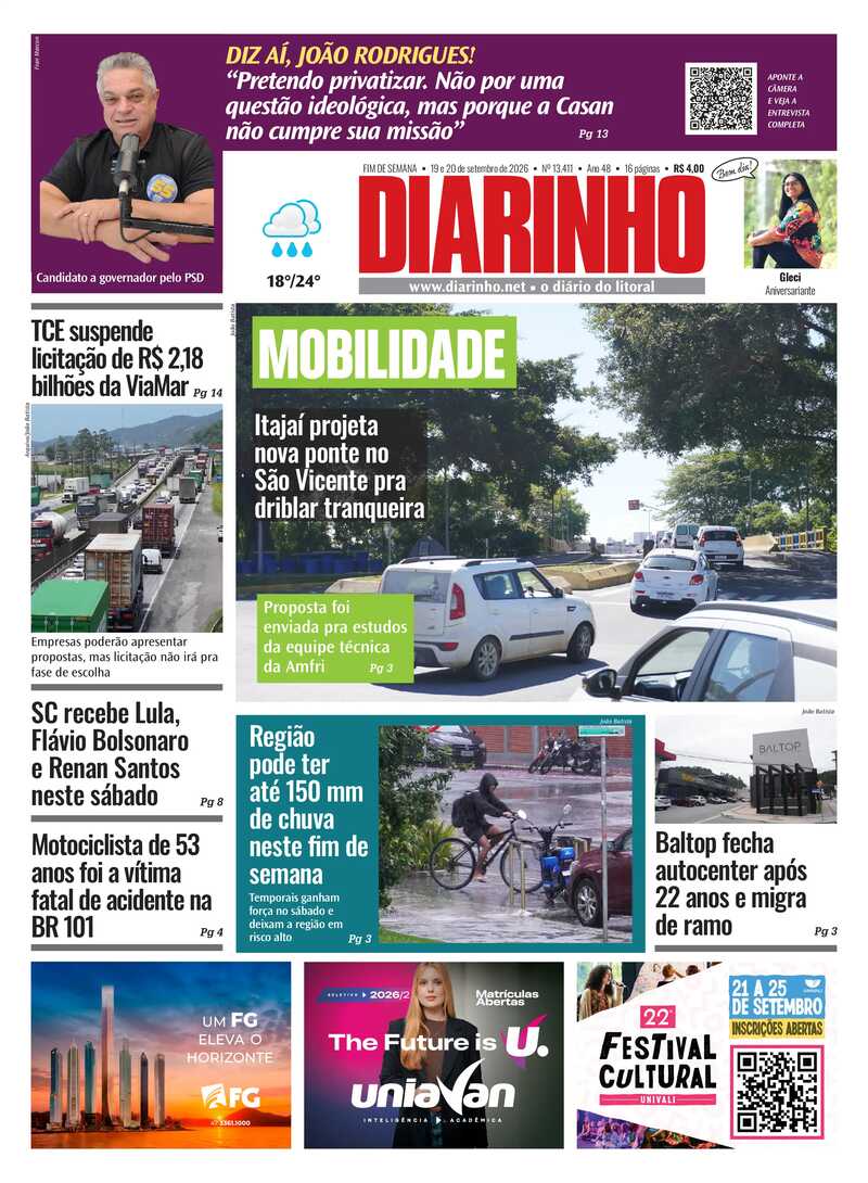 Capa do Jornal