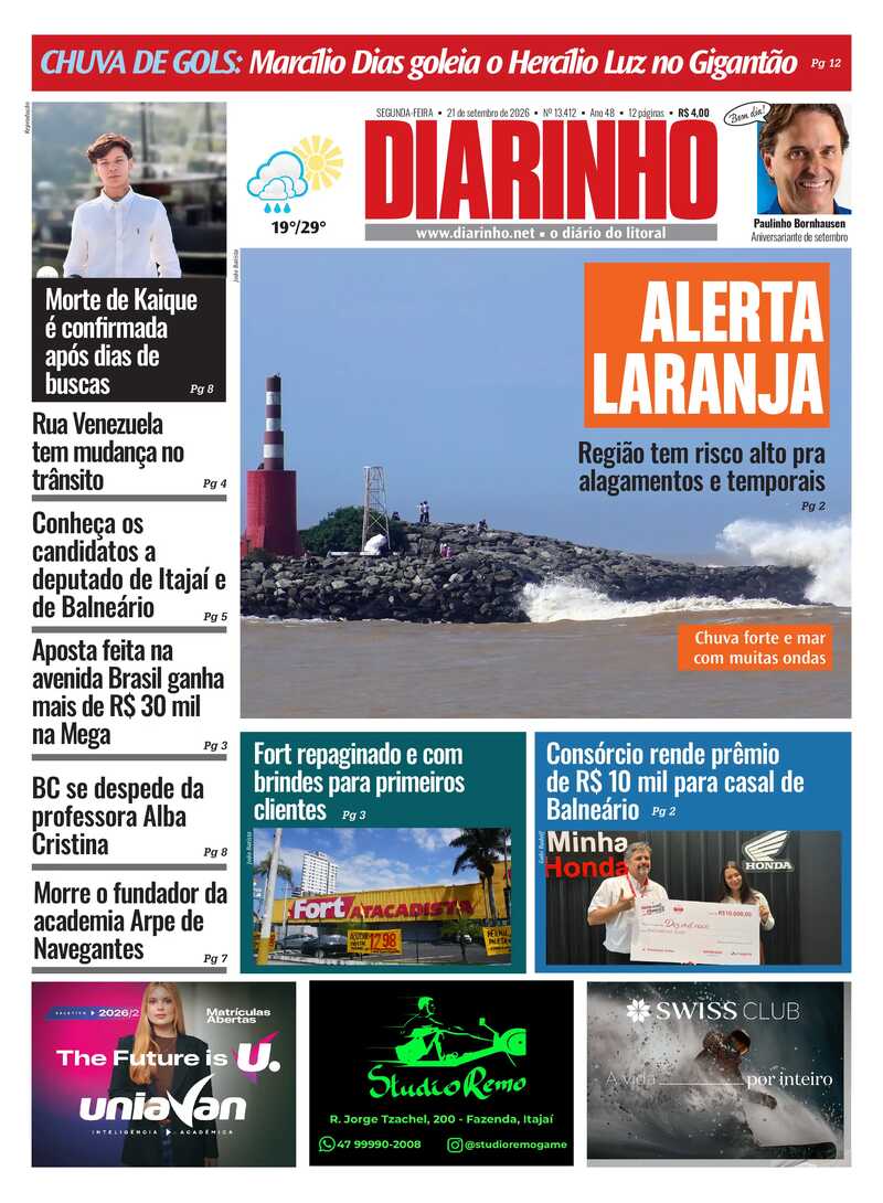 Capa do Jornal