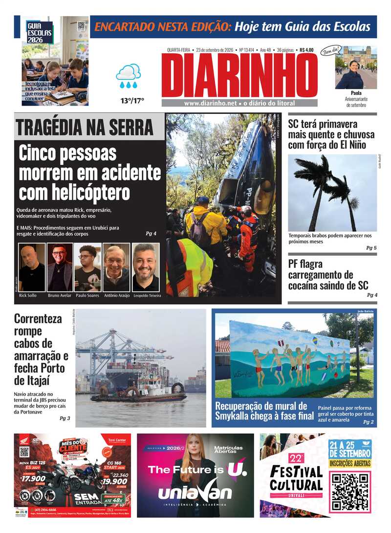 Capa do Jornal