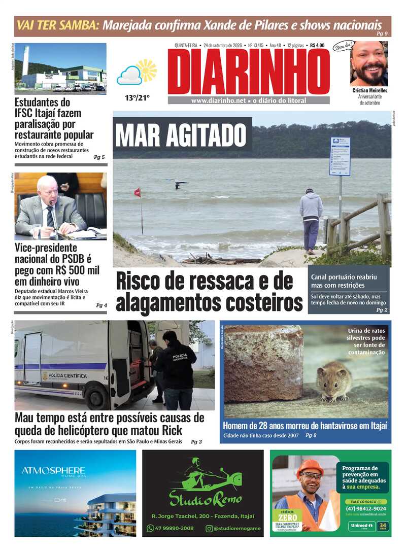 Capa do Jornal