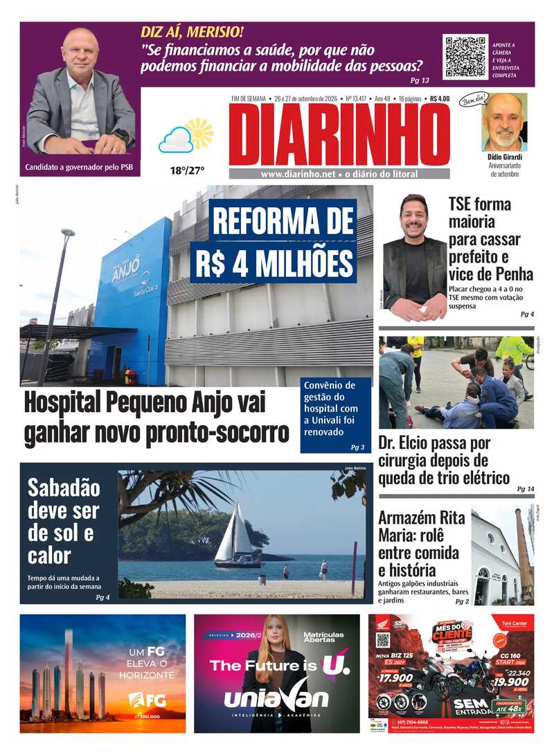 Capa do Jornal