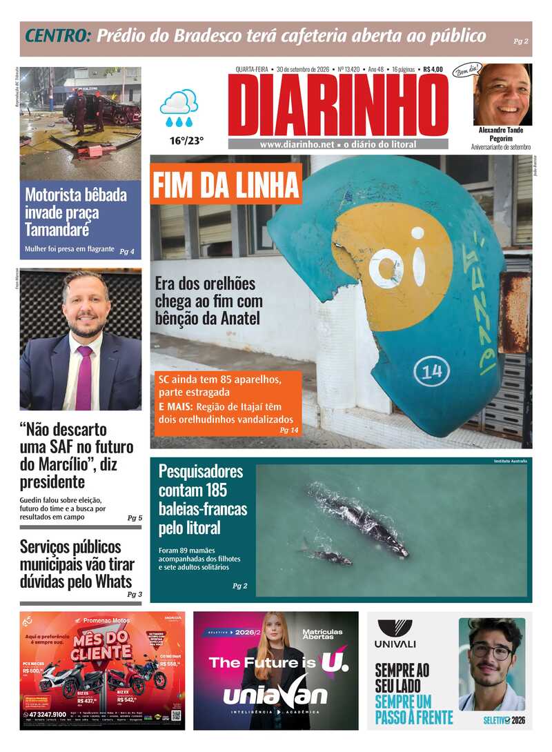 Capa do Jornal