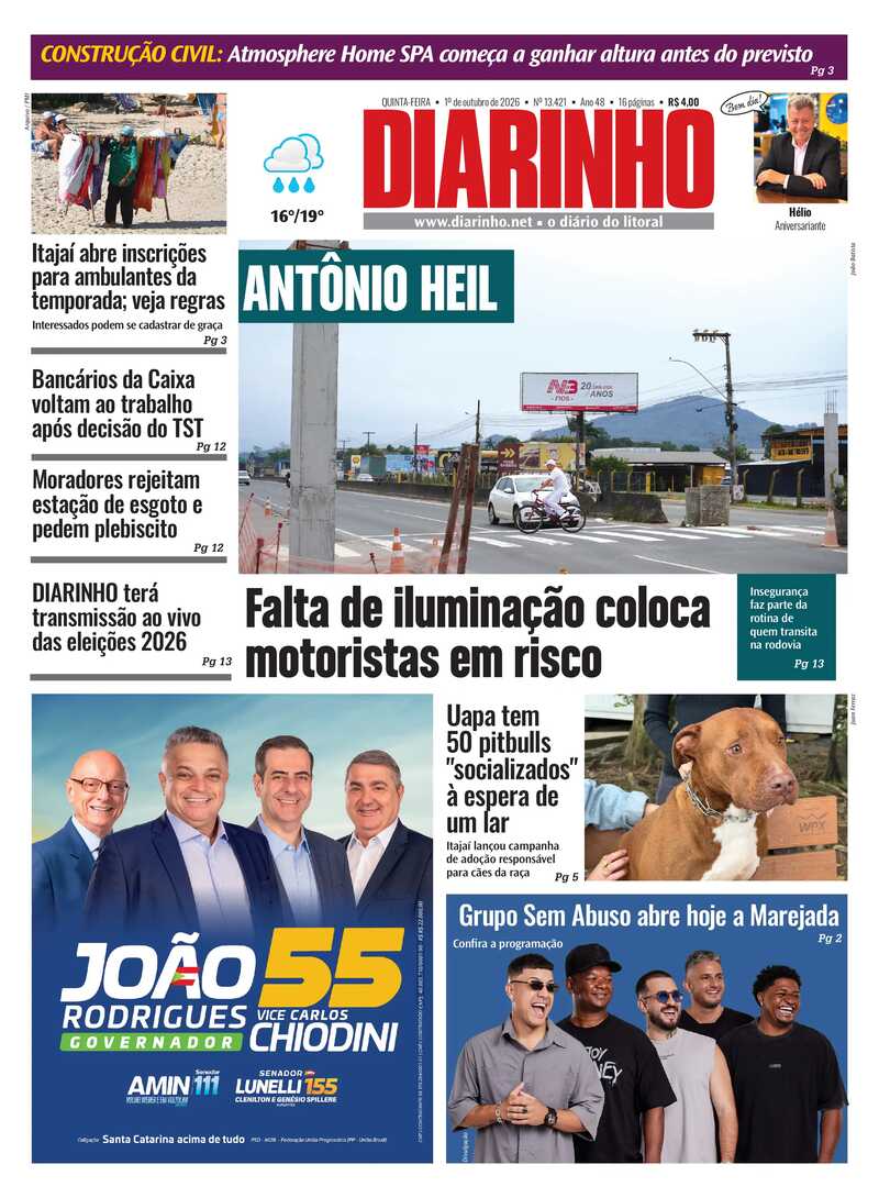 Capa do Jornal
