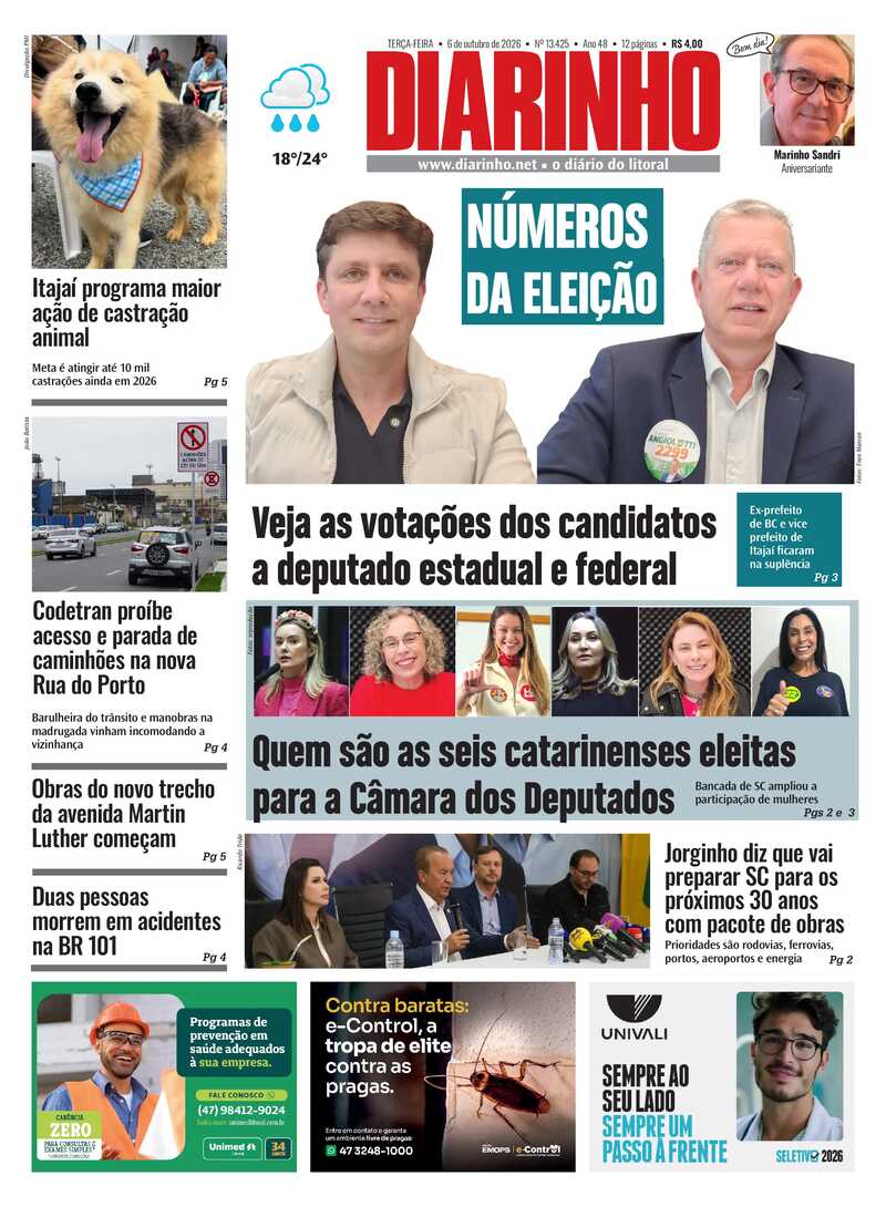 Capa do Jornal