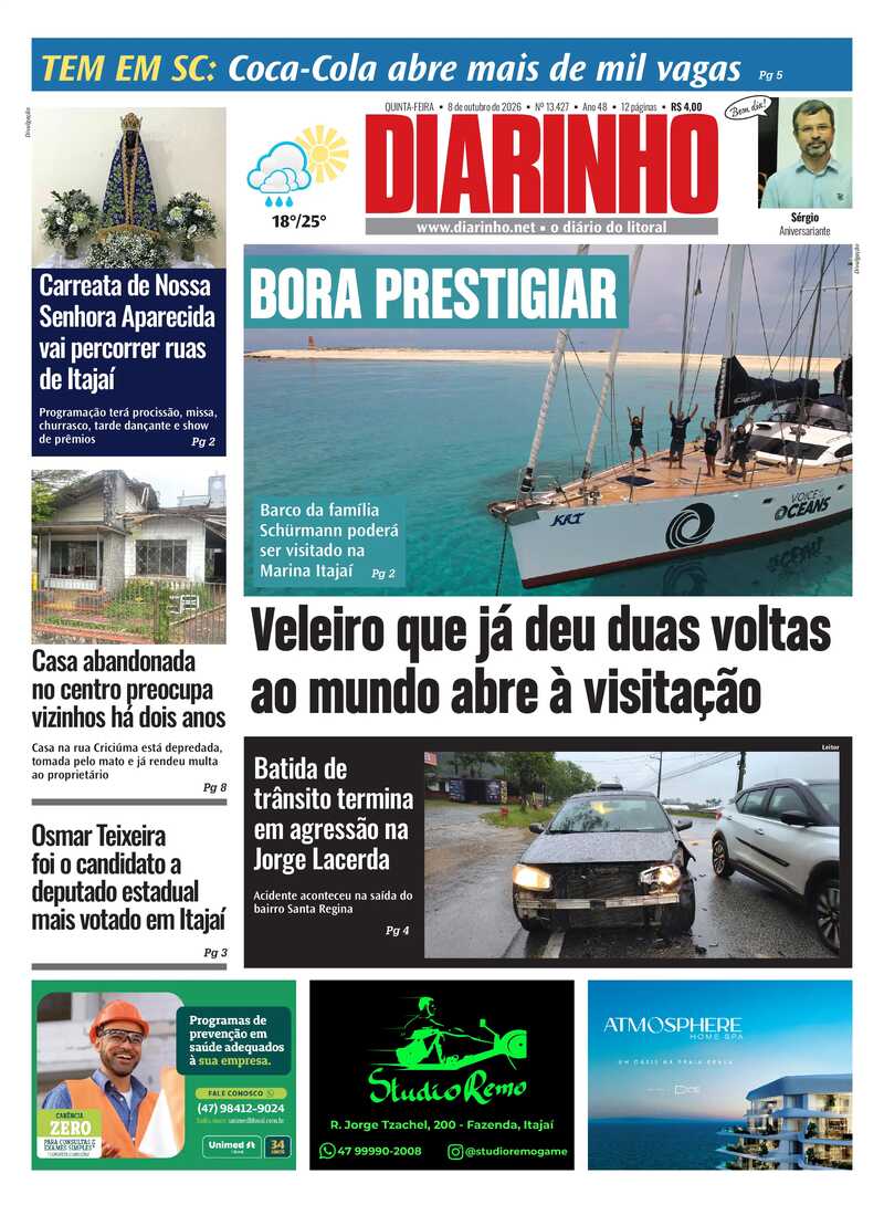 Capa do Jornal