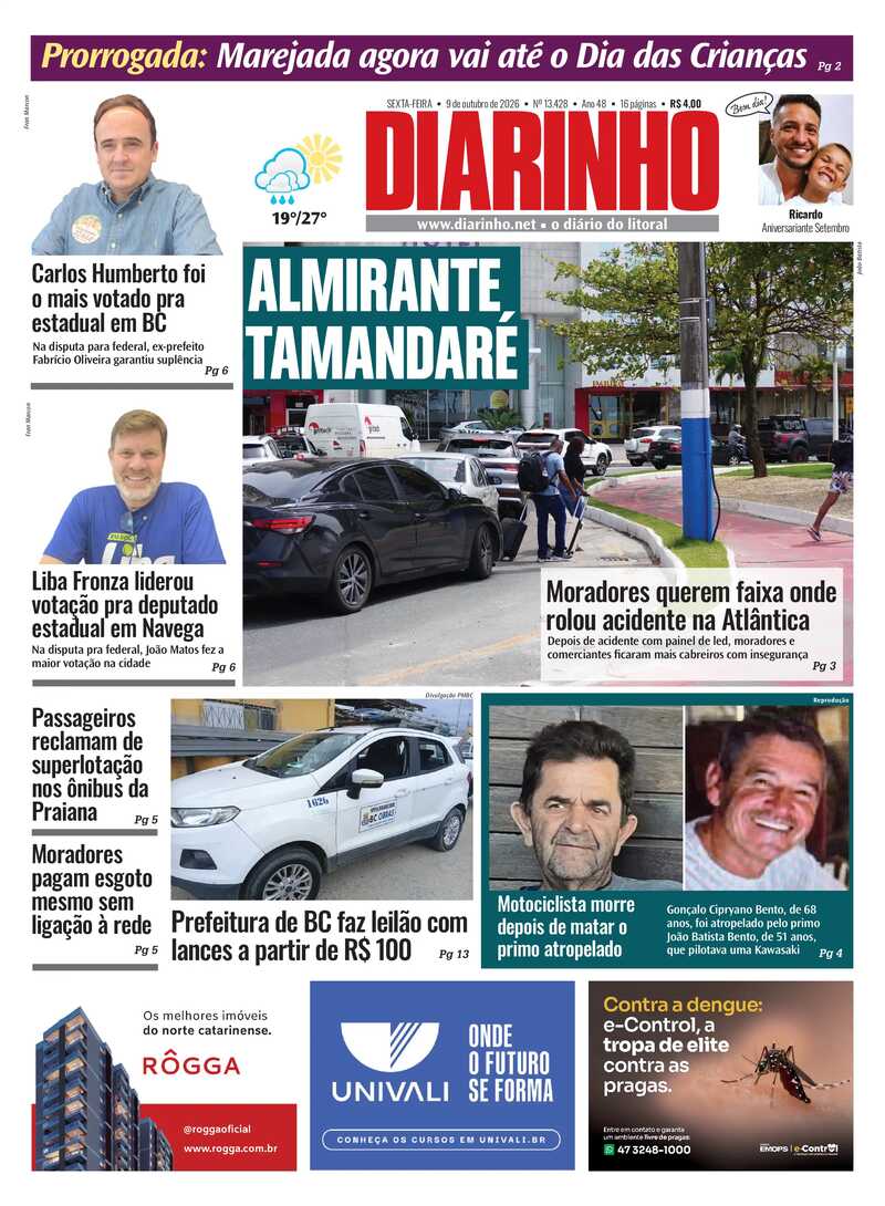 Capa do Jornal
