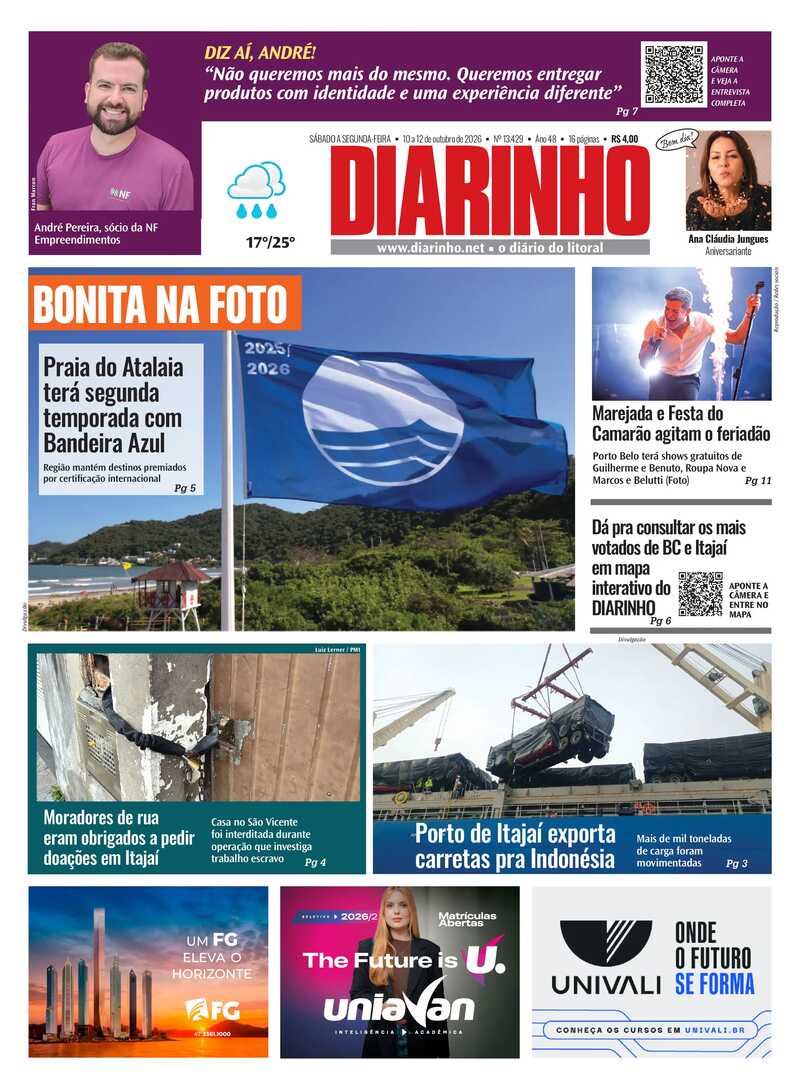 Capa do Jornal