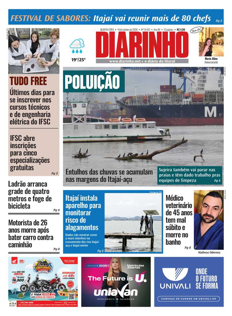 Capa do Jornal