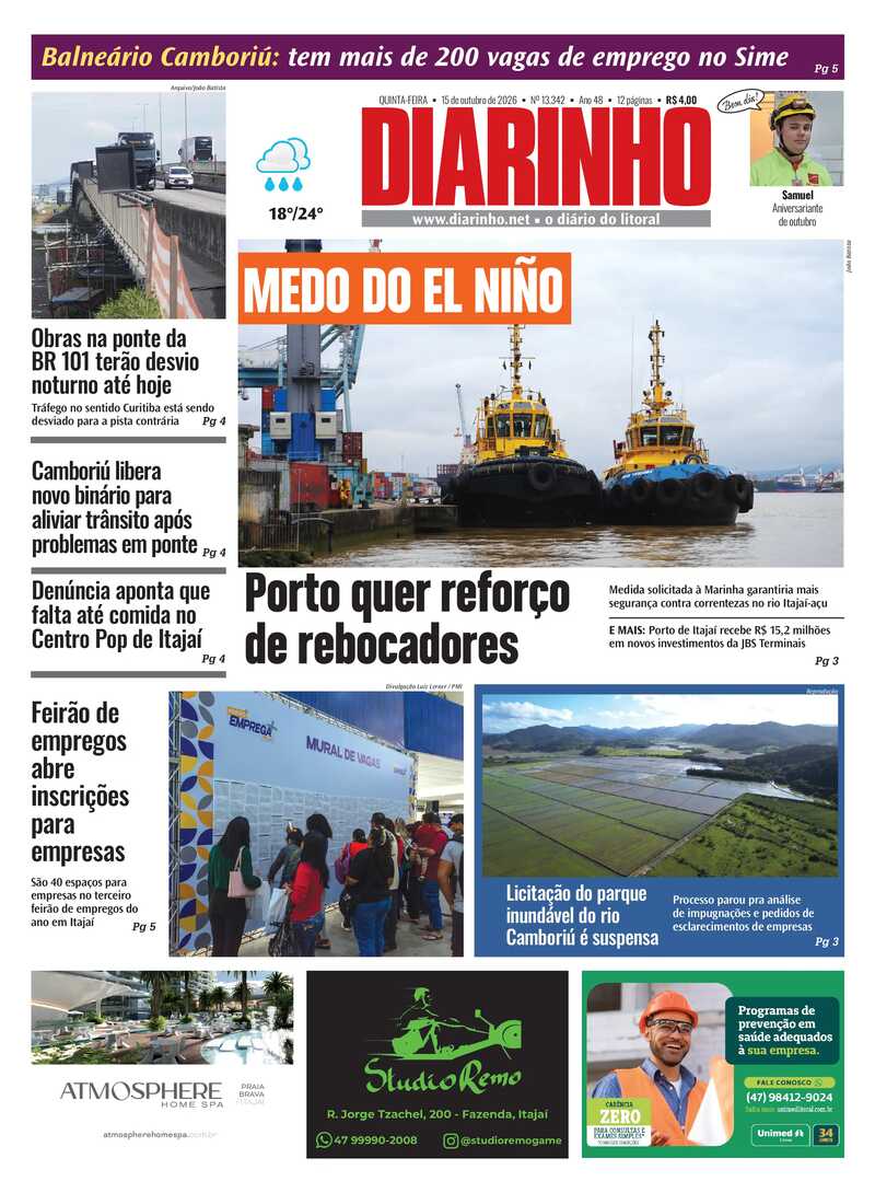 Capa do Jornal