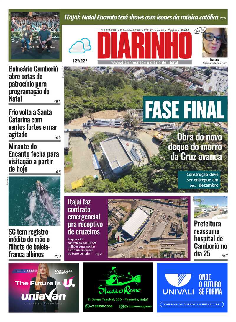 Capa do Jornal