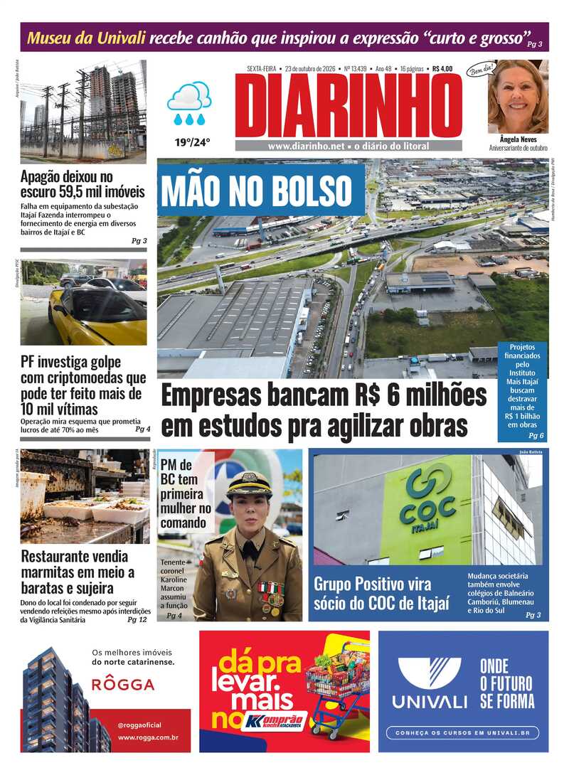 Capa do Jornal