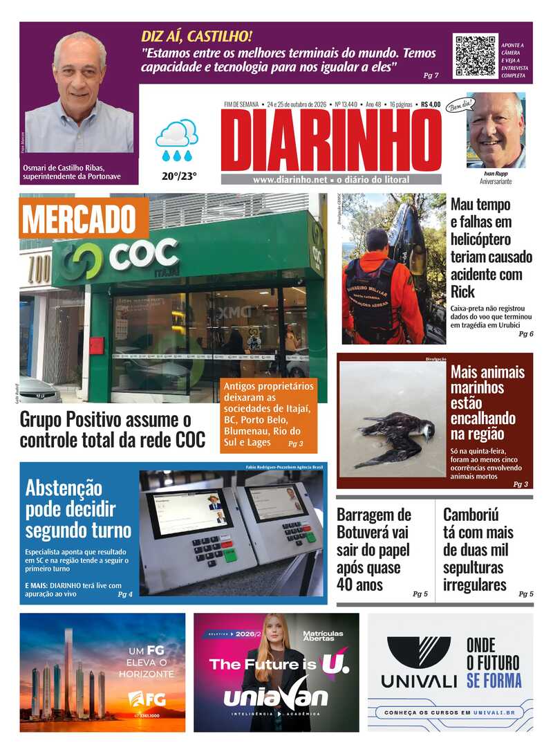 Capa do Jornal