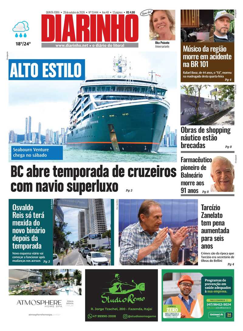 Capa do Jornal