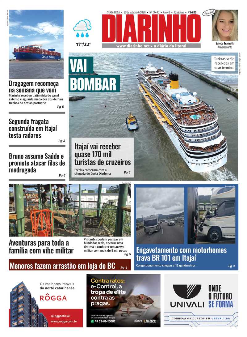 Capa do Jornal